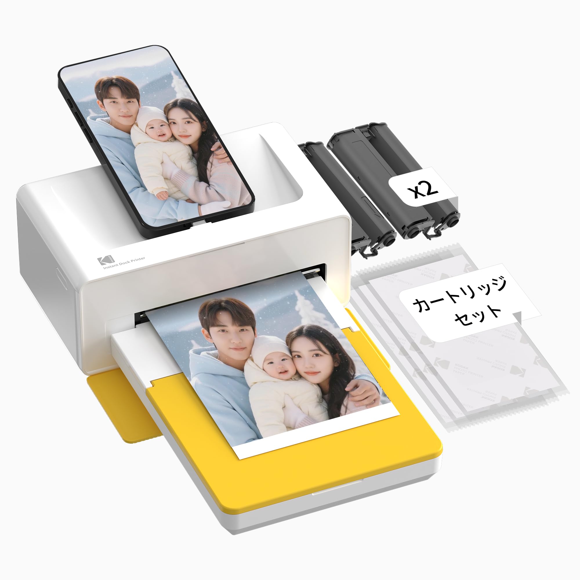 Amazon.co.jp: コダック KODAK Dock Plus 4PASS インスタント